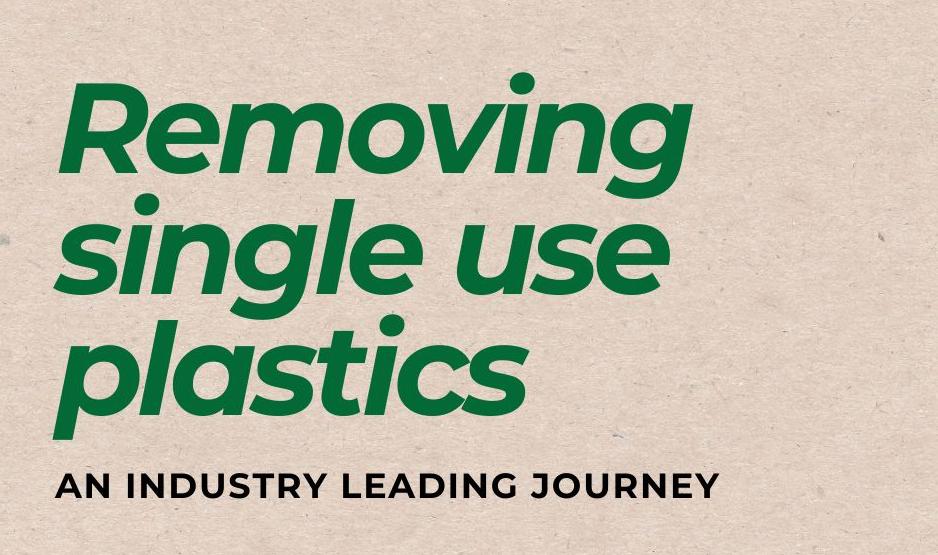 removing single use plastic