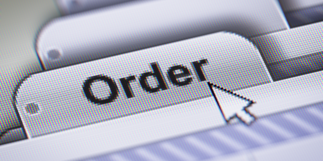 image with the word 'Order' in large, bold letters.