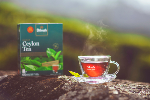 Dilmah cup of tea