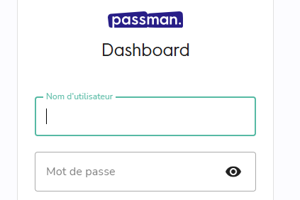 Passman Dashboard